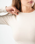 COTTON ROUND NECK LONG SLEEVE