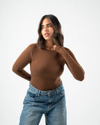 COTTON ROUND NECK LONG SLEEVE